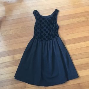 Black Polka Dot Mink Pink Dress